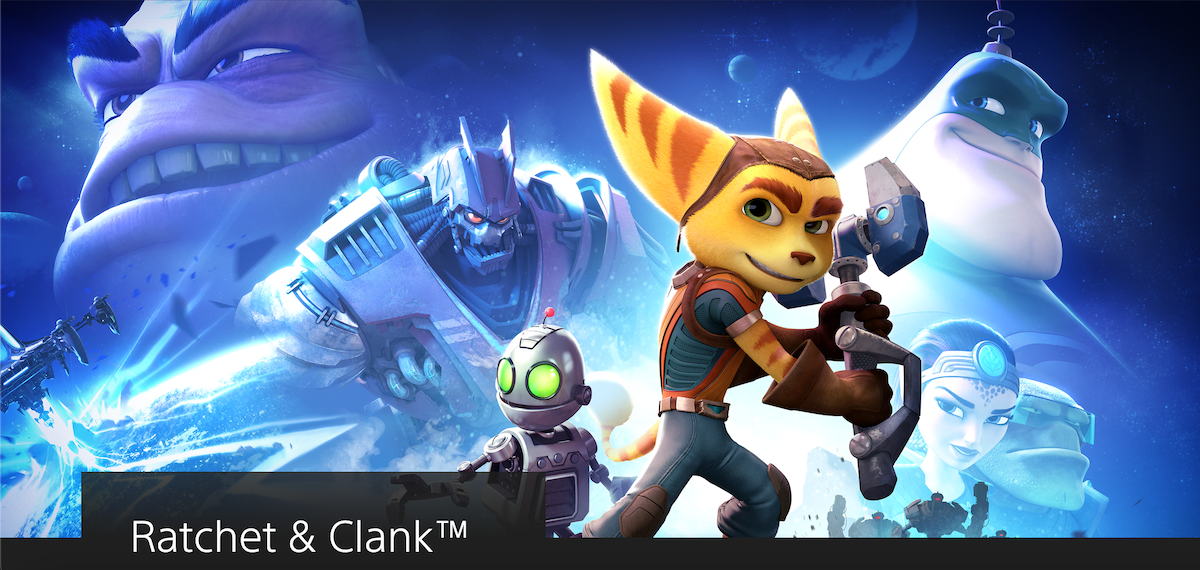 Страница Ratchet & Clank в PlayStation Store