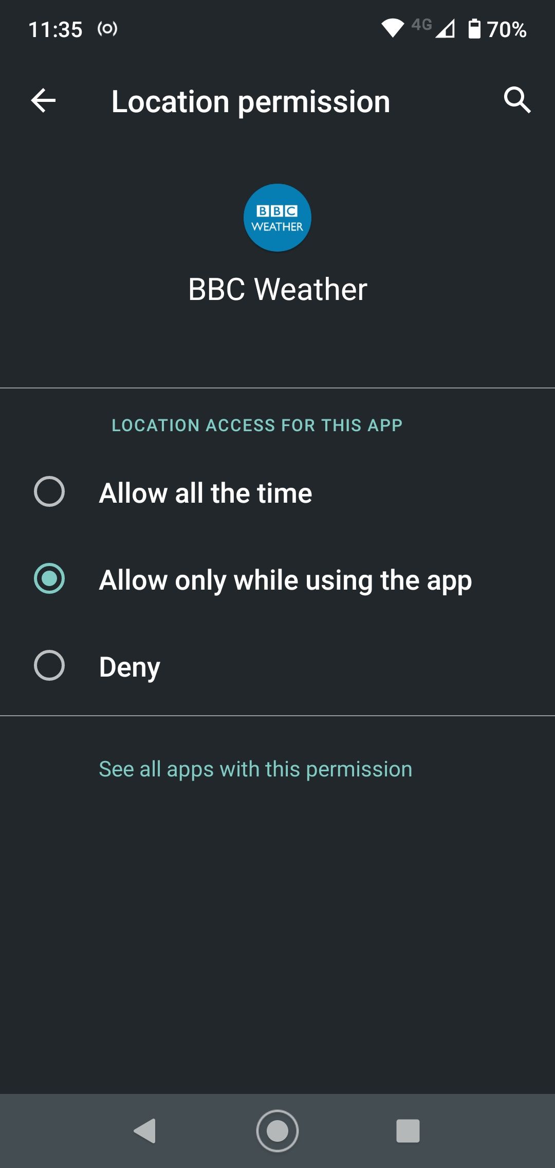 set permissions android