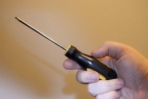 Отвёртка Phillips для ПК, вид крупным планом