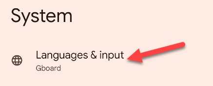 Откройте Языки и ввод в настройках системы.