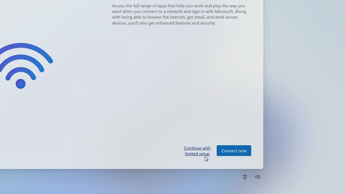 Настройка Windows 11 офлайн