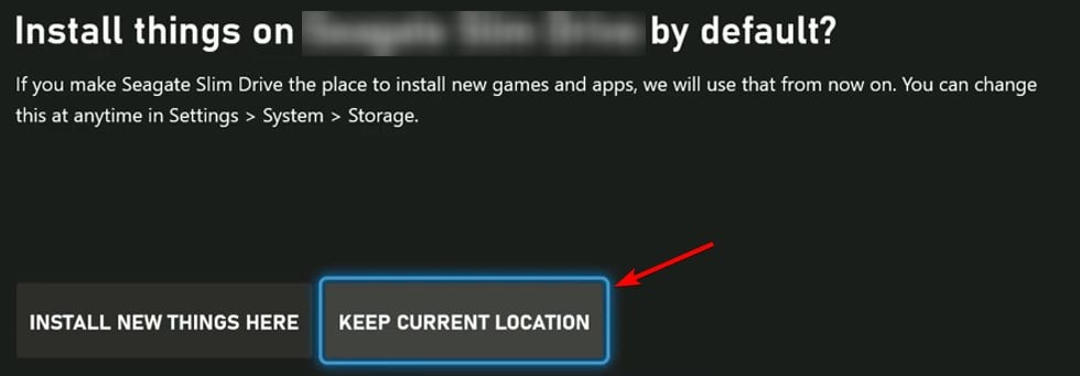 Опция 'Сохранить текущее расположение' на Xbox Series X