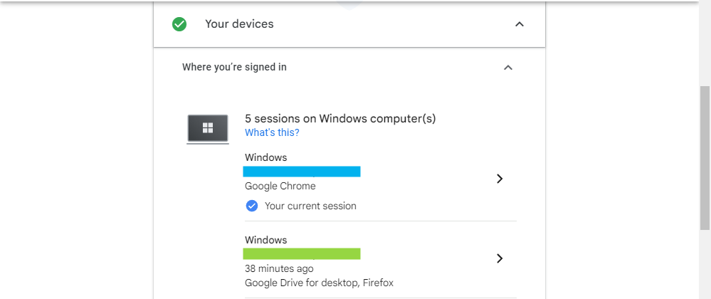 Устройства, в которых выполнён вход. 