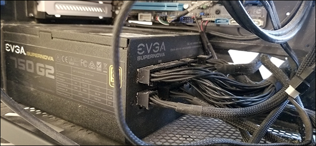 Кабели блока питания и подключение к материнской плате
