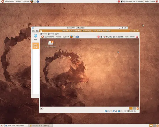 Флеш‑накопитель появился на рабочем столе гостевой системы