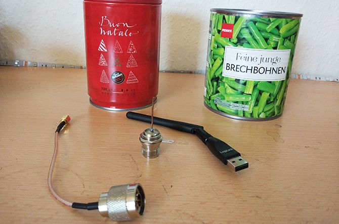 Самодельная Wi‑Fi cantenna из банки — инструкция