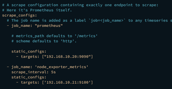 Добавление Node Exporter в Prometheus