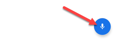 Иконка микрофона или кнопка 