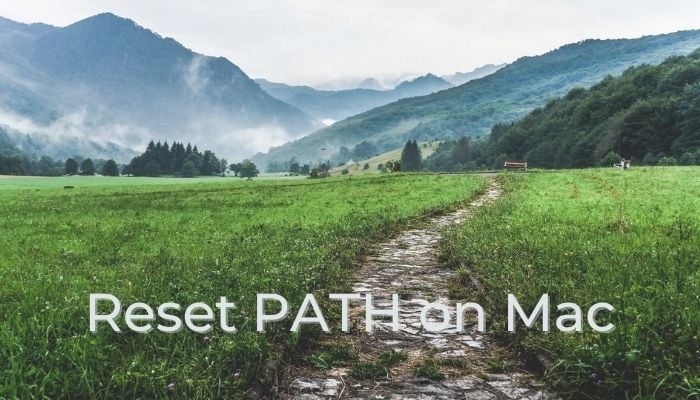 Как сбросить PATH в macOS