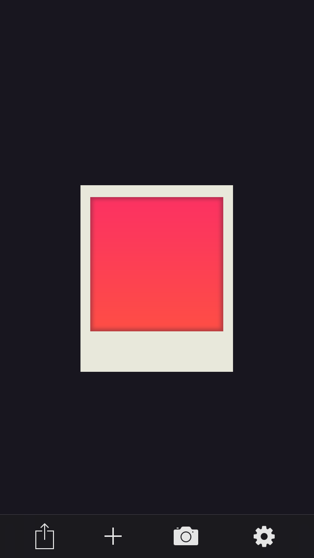 Полароидная рамка