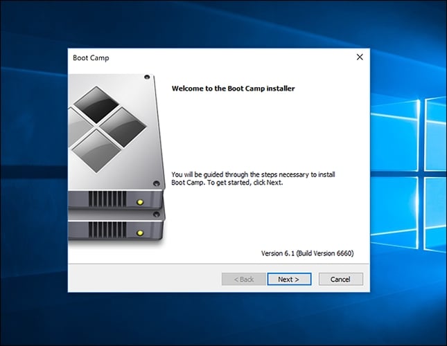 Boot Camp Installer в Windows