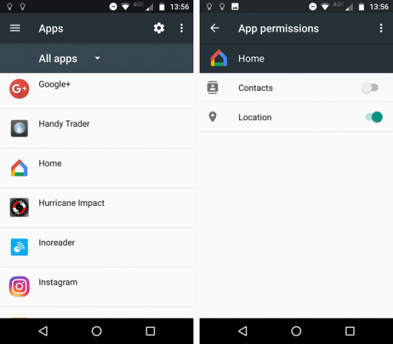 Процесс настройки в приложении Google Home на Android