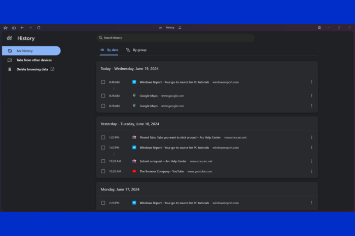 Как просмотреть историю в Arc — быстрое руководство