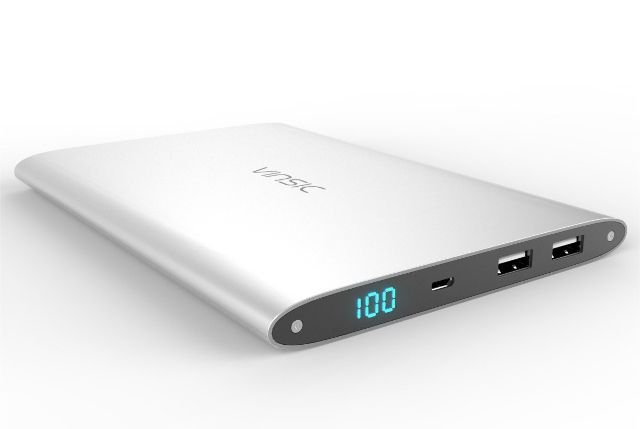 Портативный Power Bank Vinsic 20 000 mAh с несколькими USB-портами