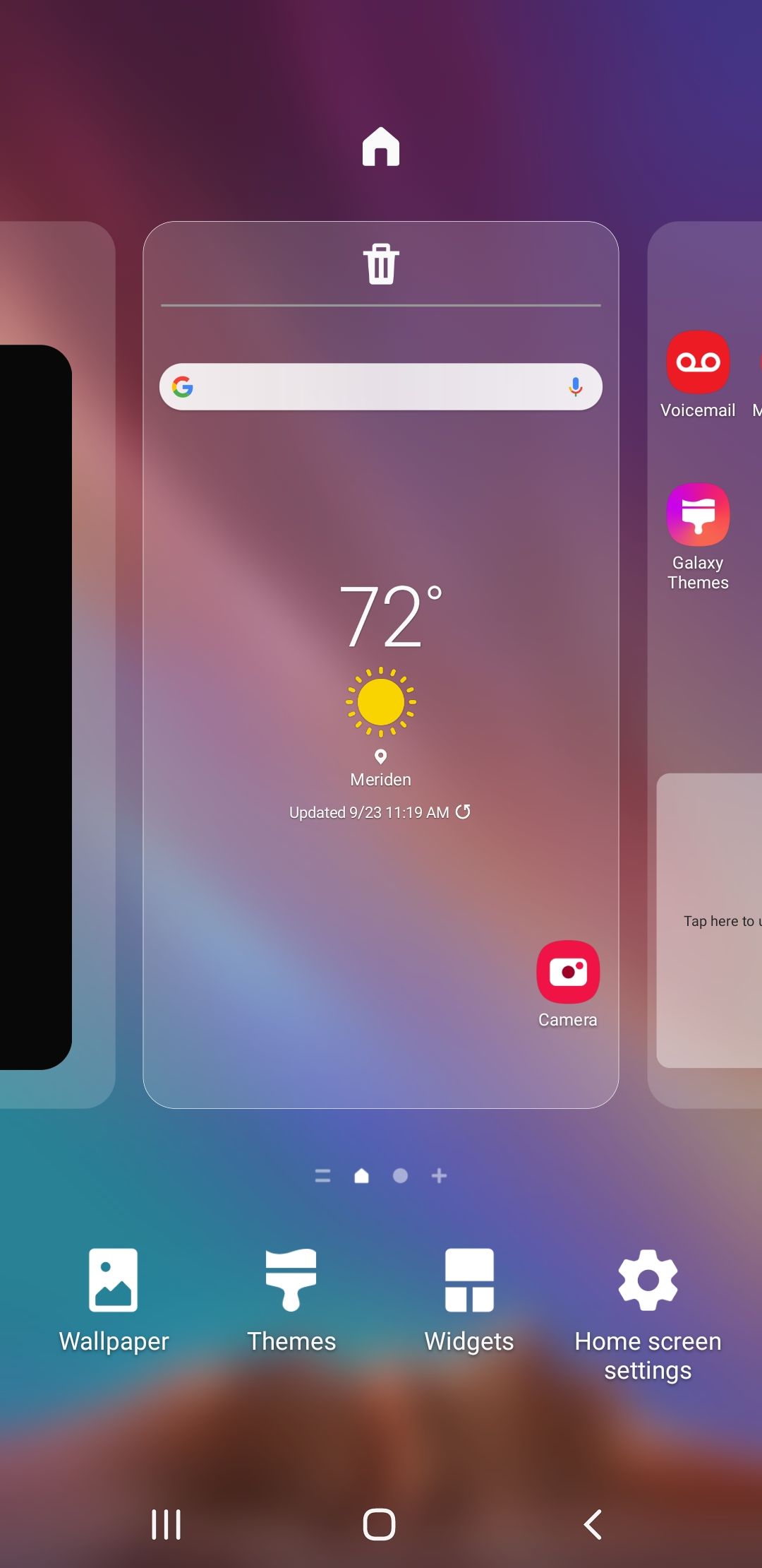 Change Home Screen Wallpaper Samsung