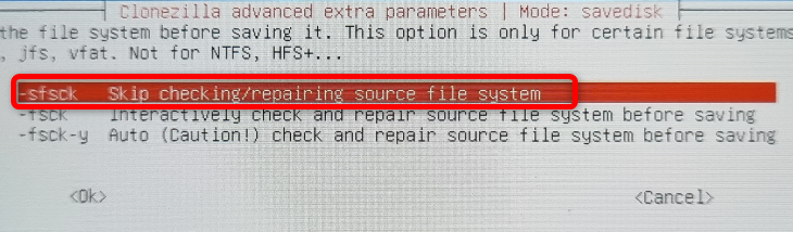 Пропустите проверку файловой системы источника, если уверены в его рабочем состоянии