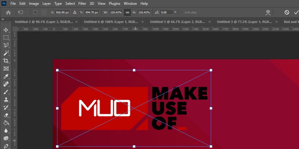 Изменение размера изображения в Photoshop и работа с кадрированием