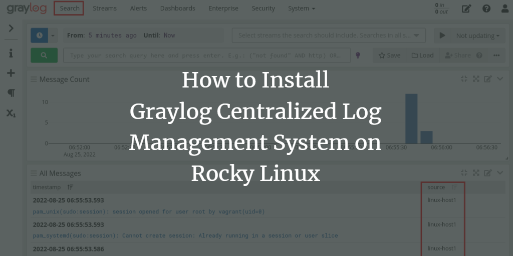 Graylog на Rocky Linux: установка и настройка