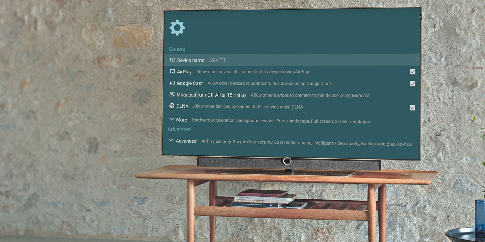 Потоковое воспроизведение локальных файлов на телевизоре