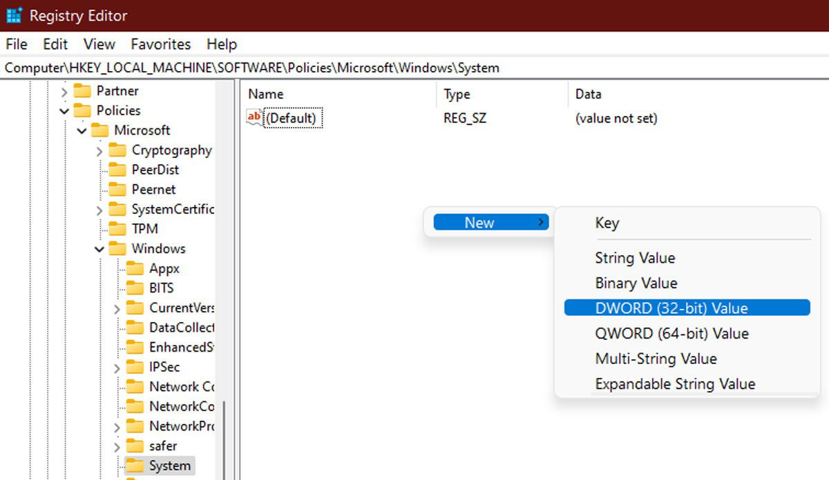 Установка уровня блокировки SmartScreen