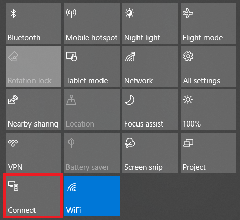 Подключение Windows к устройству Roku