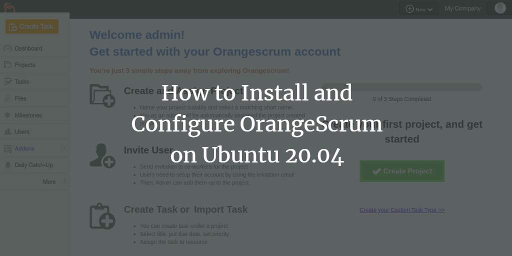 Установка OrangeScrum на Ubuntu 20.04