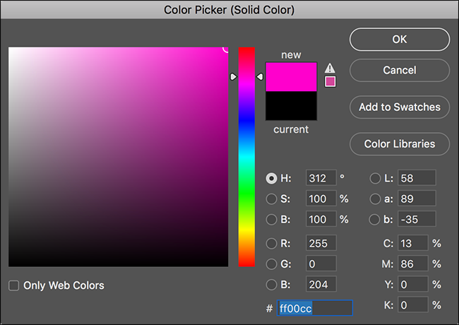 Добавление цветного фона для наглядности