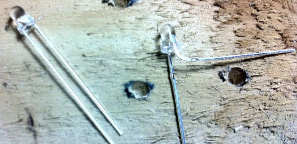 Слой: загнутые катоды