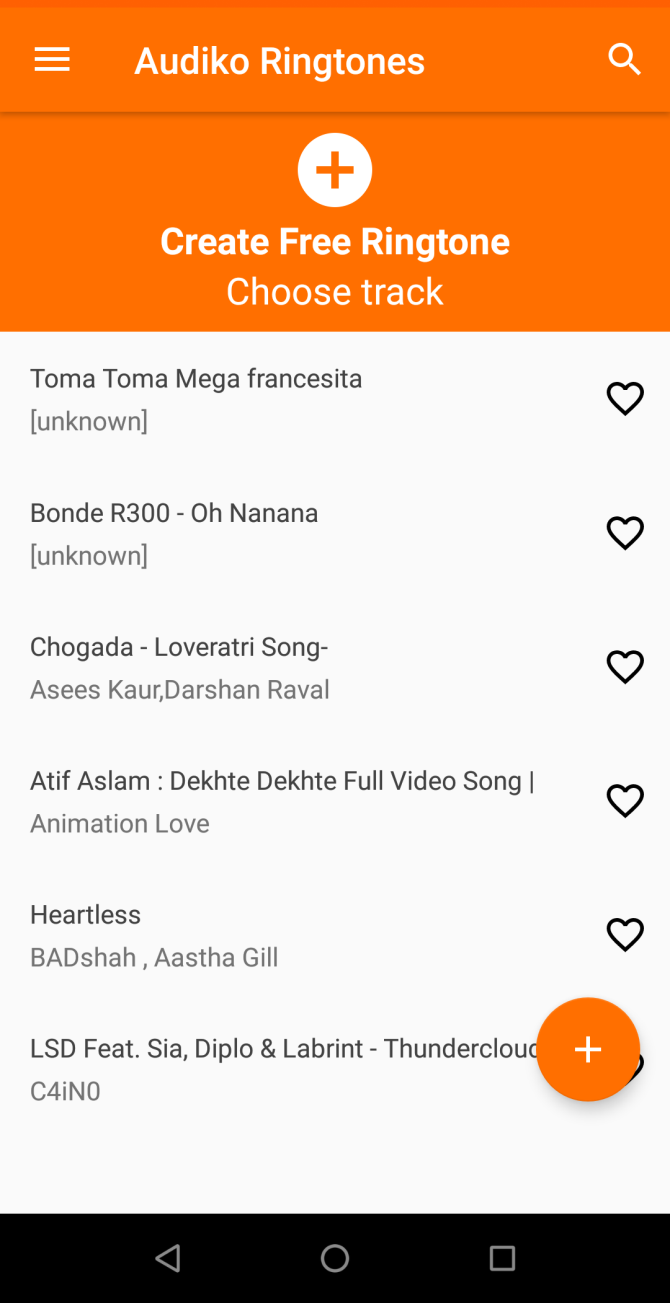 audiko featured ringtones