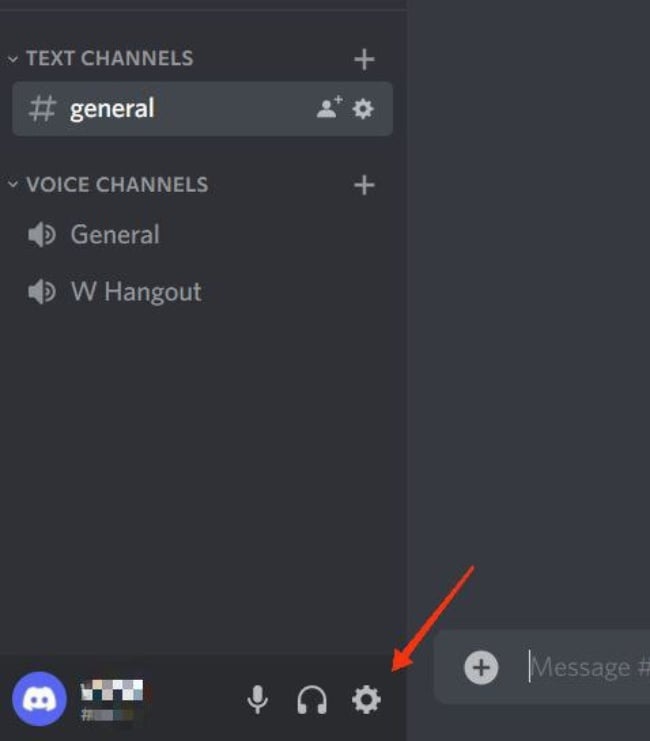 раздел настроек в discord для dev mode