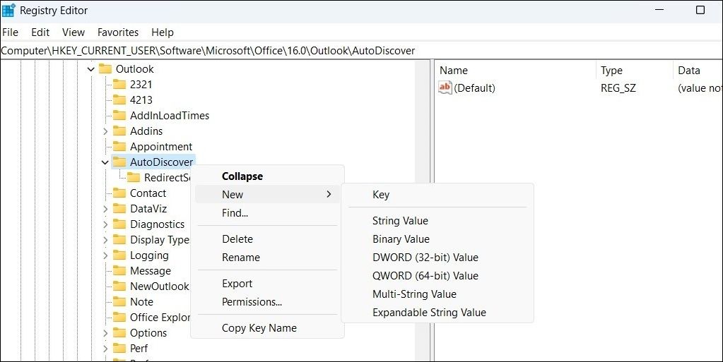Создать DWORD в реестре