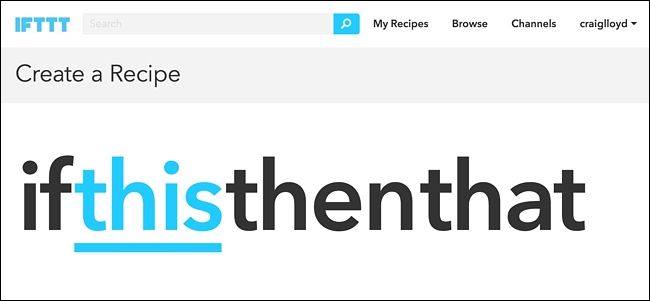 Поиск Alexa в IFTTT