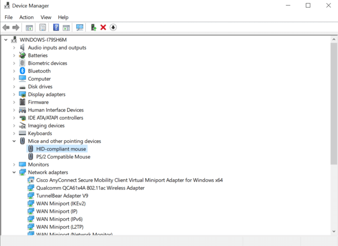 Окно свойств устройства: обновление драйвера