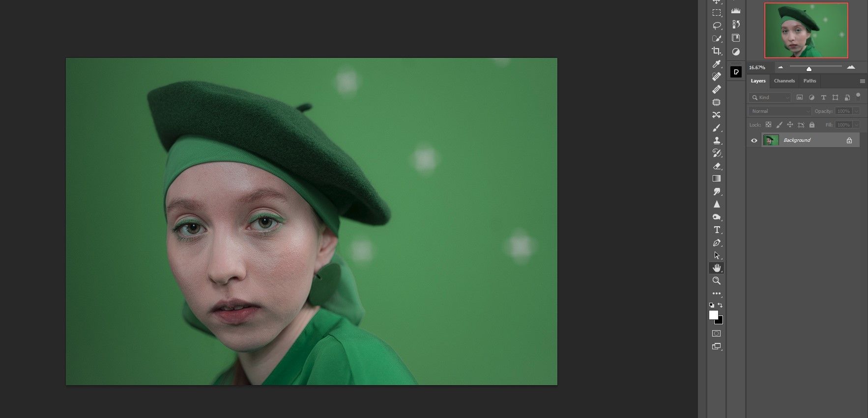 Портрет для примера