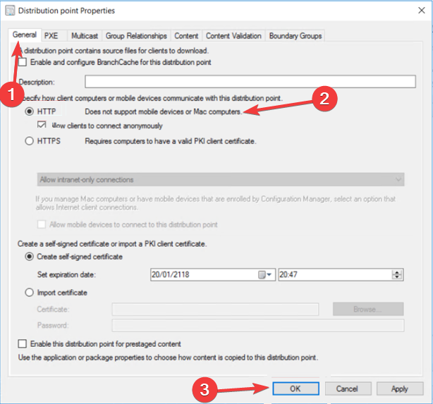 Выбор протокола для подключений клиентов