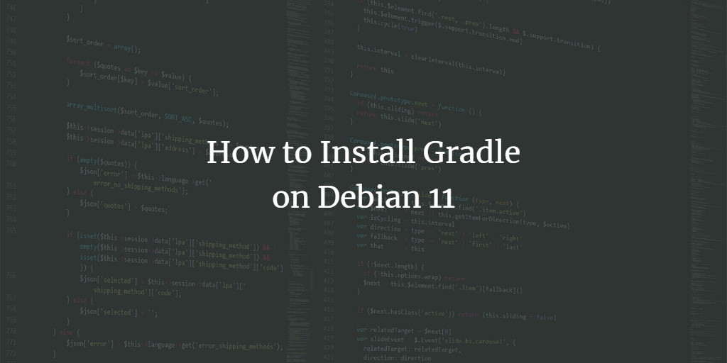 Установка Gradle на Debian 11 — пошагово