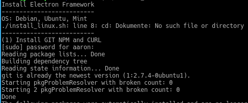 Установка PanDocElectron и интерфейс приложения