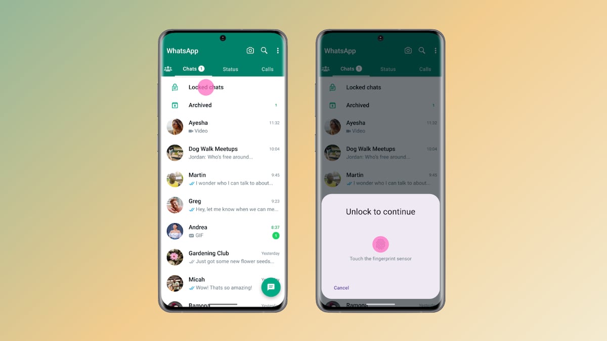 WhatsApp Chat Lock: как блокировать отдельные чаты