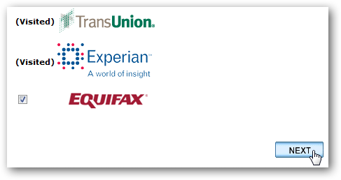 Переход к Equifax через AnnualCreditReport.com