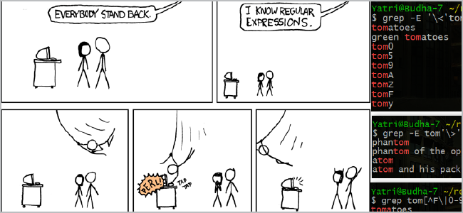 Как использовать регулярные выражения для поиска