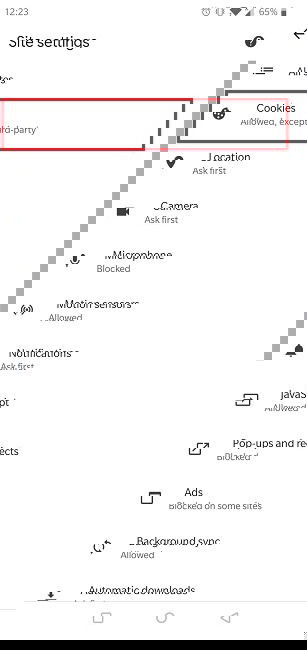 Управление cookie в Chrome