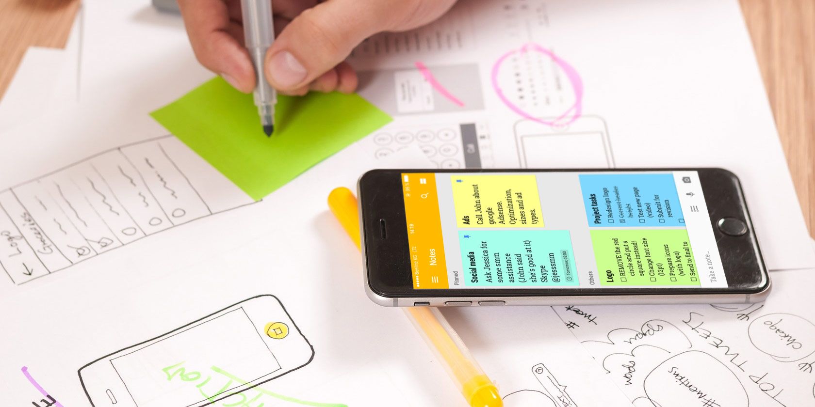 Google Keep для простых проектов