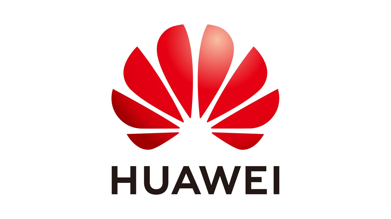 Логотип Huawei на выставке электроники