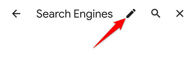 Экраны редактирования папки и удаления папки в мобильном Chrome.