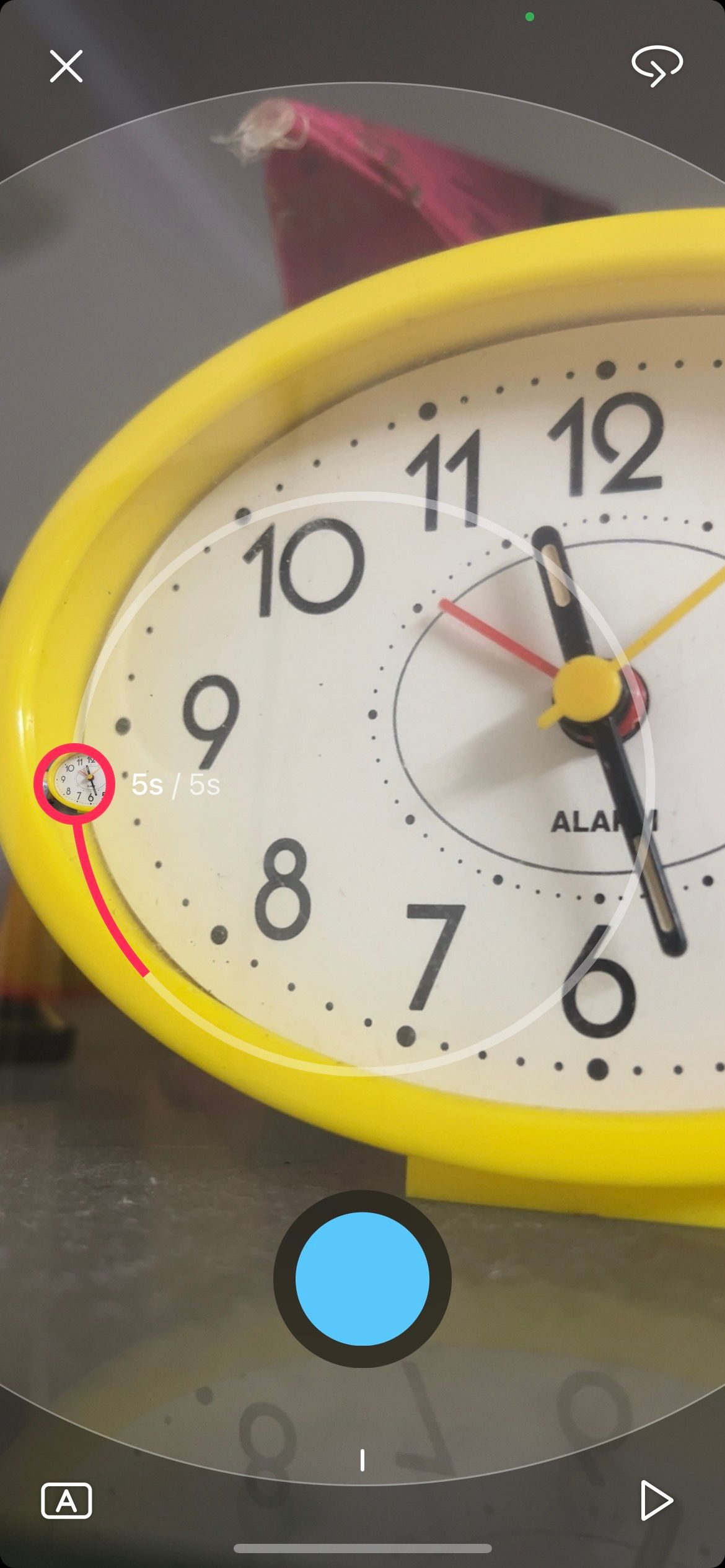 запись видео в Spark Camera