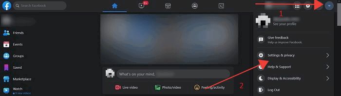Delete Facebook Comments Desktop Settings Privacy