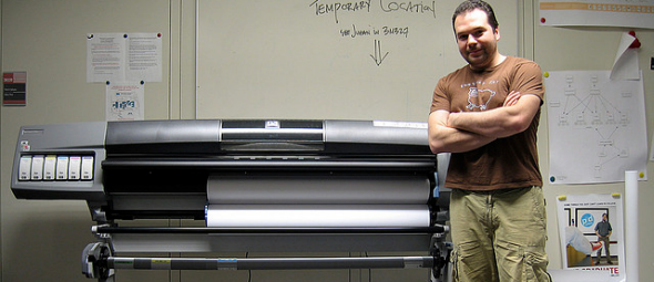 Плоттер для печати крупных планов