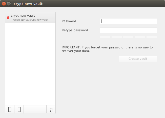 Выбор директории хранилища внутри облачной папки