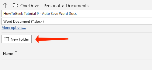 Нажмите Новая папка