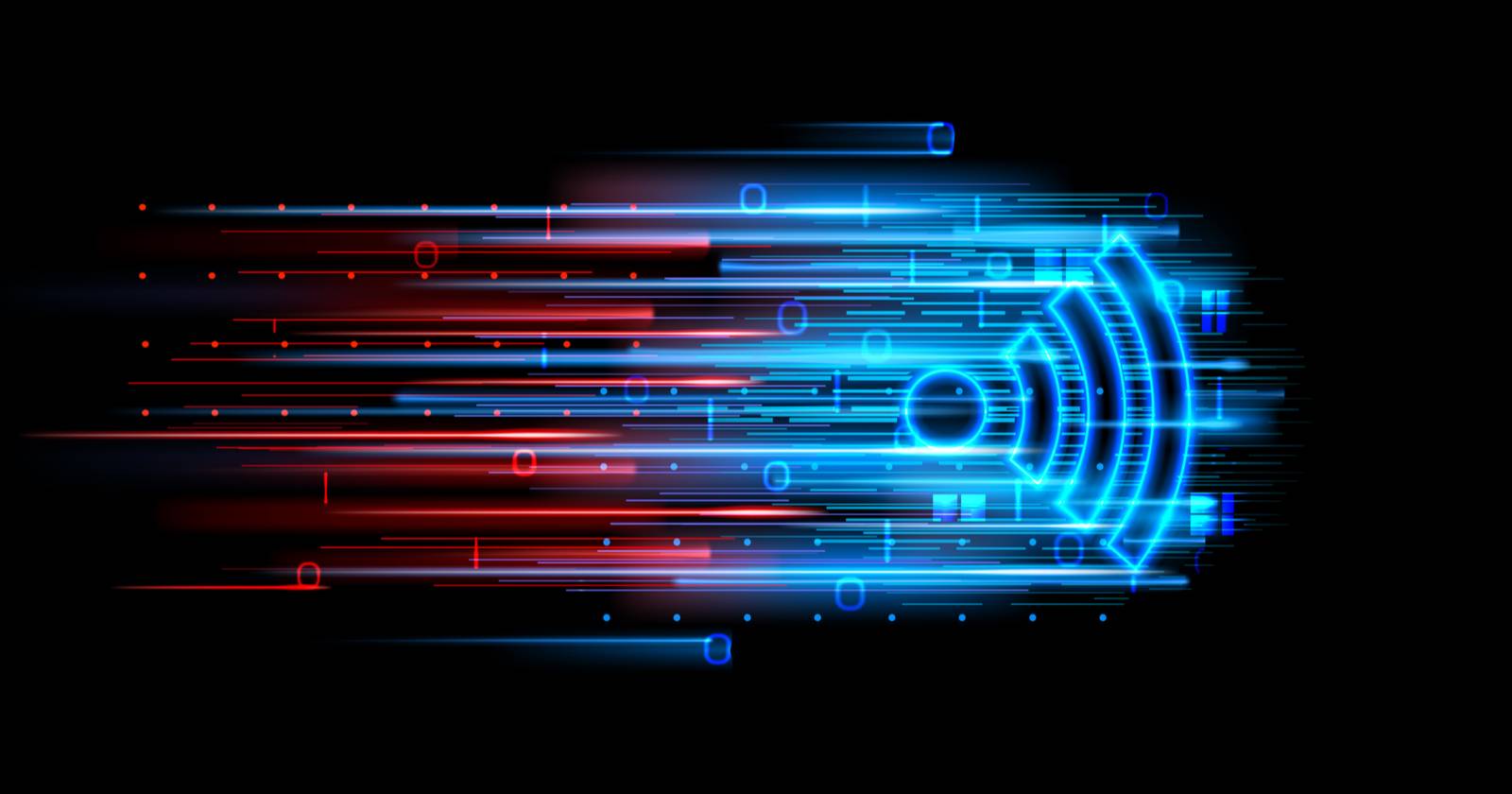 Изображение: ноутбук с неработающей мобильной точкой доступа в Windows 10